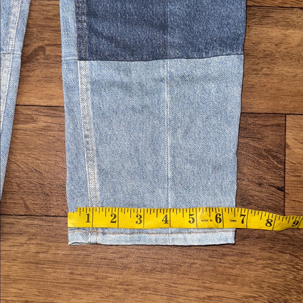 Rag & Bone Multi-Blue Patchwork Jeans - image 11